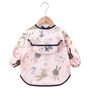 Teeny Baby Long Sleeve Apron Smock Bib - Bunnies