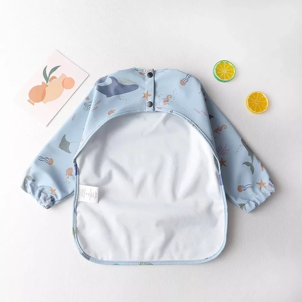 Baby smock hot sale bib