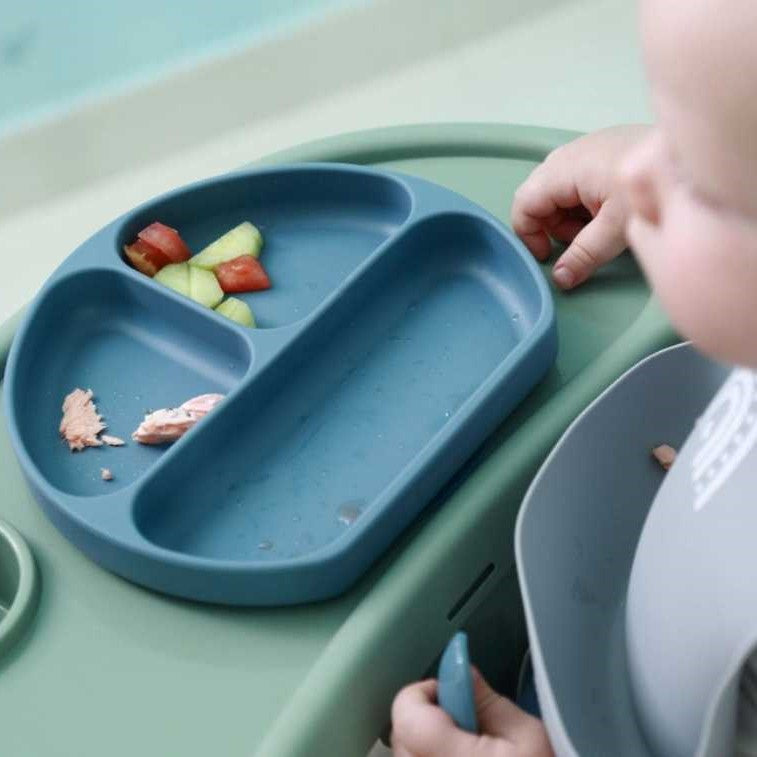 Silicone 2024 baby plate