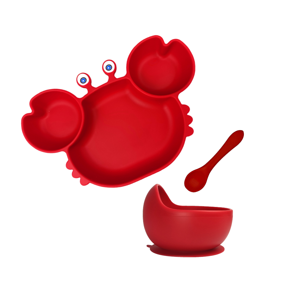 https://www.teenycherubs.com.au/cdn/shop/products/Baby-toddler-silicone-feeding-set-bib-crab-animal-plate-bowl-spoon-BPA-free-Red.png?v=1670592333